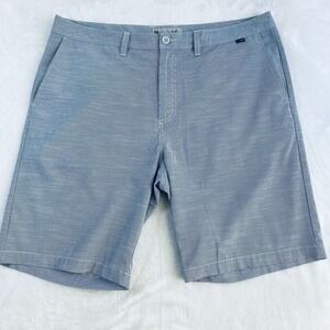 Travis Mathew Shorts Men's Sz 40 Blue Lined Golf Performance Everyday CHECK NOTE